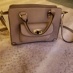 Faux Leather Crossbody Bag